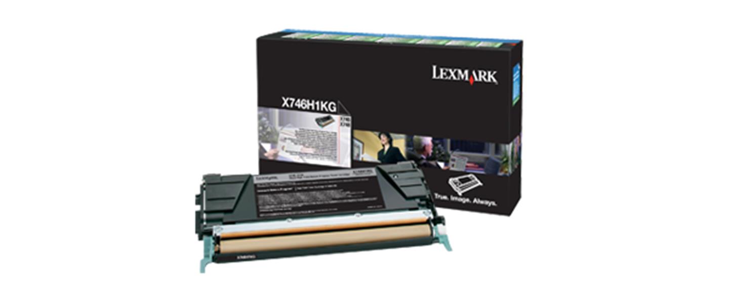 Lexmark X746H1KG tonercartridge Origineel Zwart 1 stuk(s)