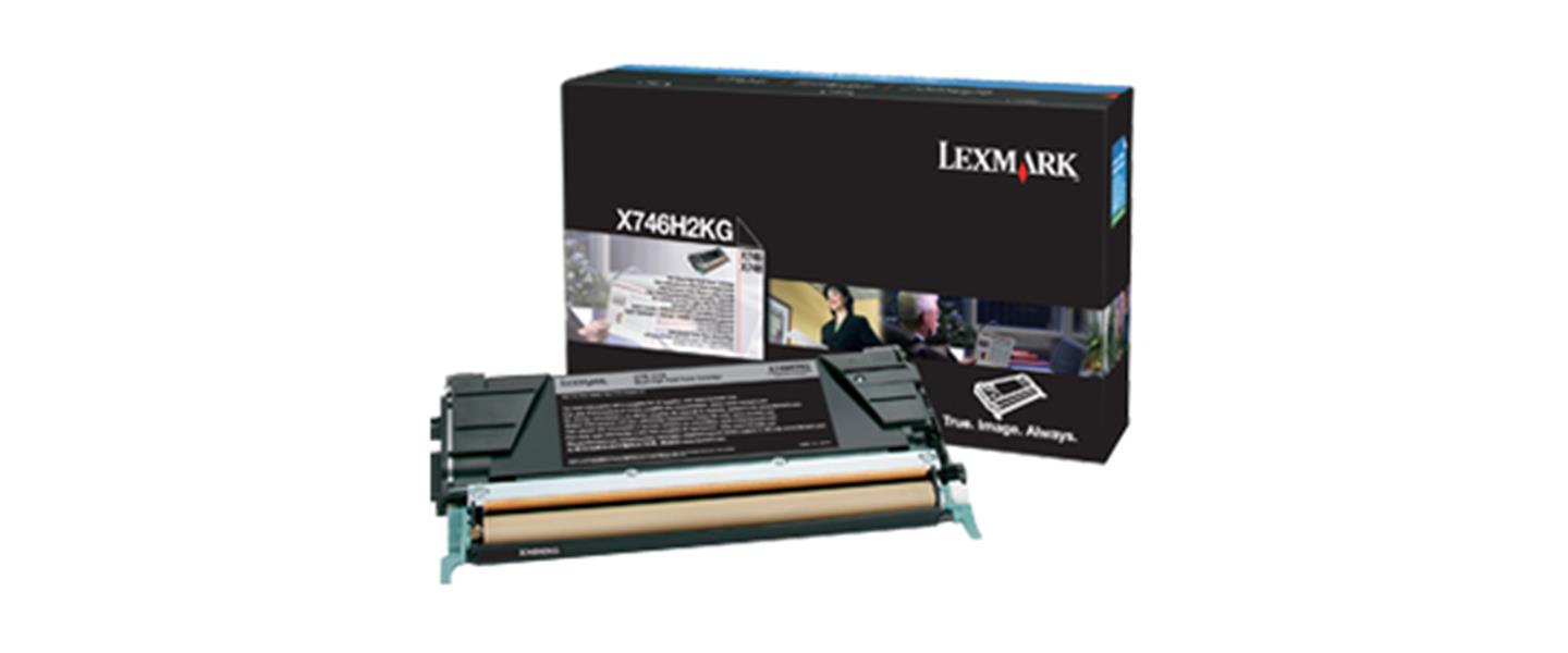 Lexmark X746H2KG tonercartridge Origineel Zwart 1 stuk(s)