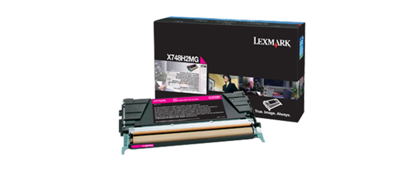 Lexmark X748H2MG tonercartridge Origineel Magenta 1 stuk(s)