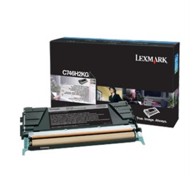 Lexmark C746H3KG tonercartridge Origineel Zwart 1 stuk(s)