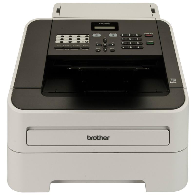 Brother FAX-2840 faxmachine Laser 33,6 Kbit/s A4 Zwart, Grijs