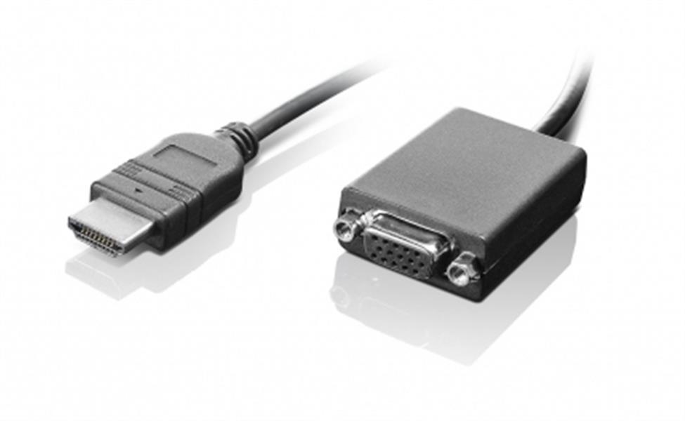 Lenovo HDMI / VGA Zwart