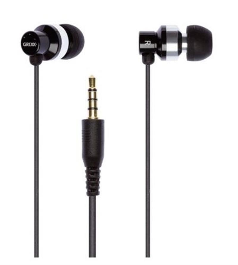 Grixx Optimum Headphone In-Ear White
