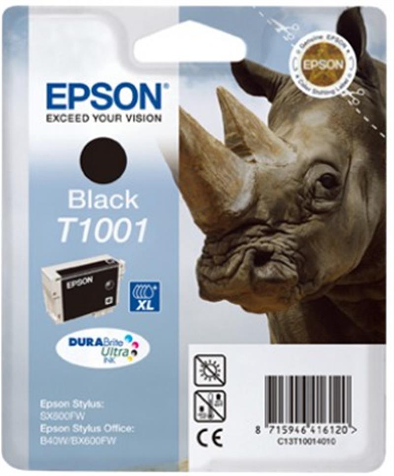 Epson Rhino inktpatroon Black T1001 DURABrite Ultra Ink