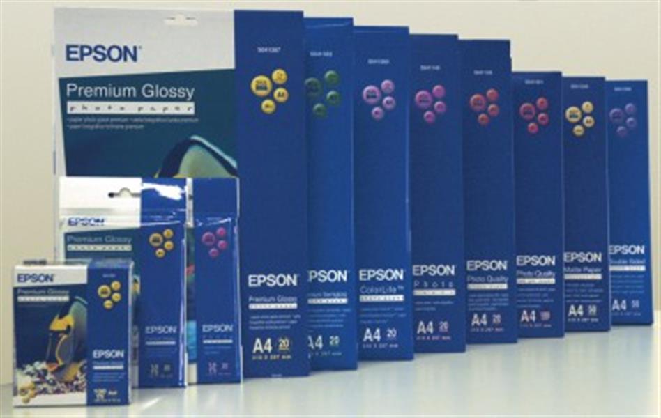 Epson Premium Semi-Gloss Photo Paper - A4 - 20 Vellen