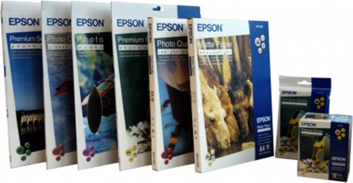 Epson Premium Semi-Gloss Photo Paper - A4 - 20 Vellen