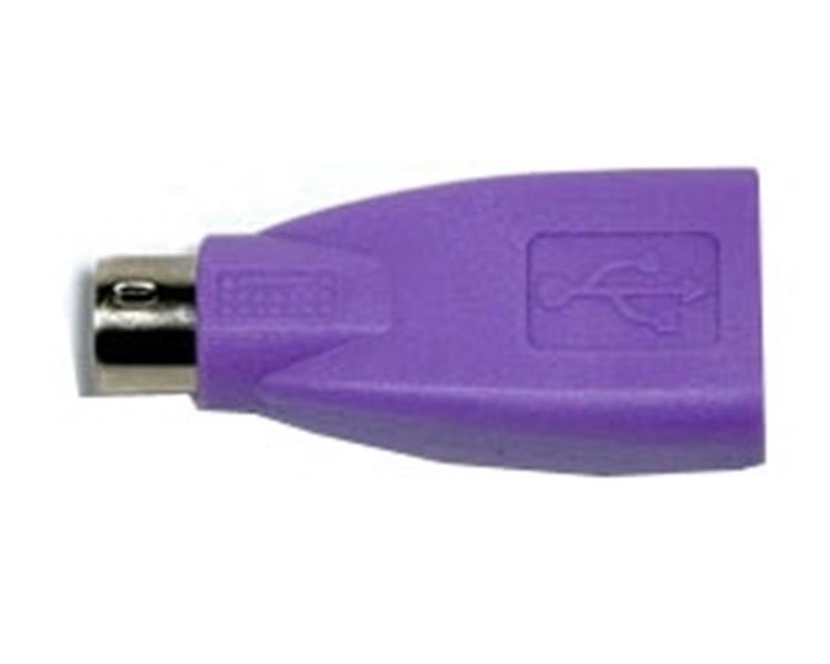 CHERRY 6171784 kabeladapter/verloopstukje PS/2 USB A Violet
