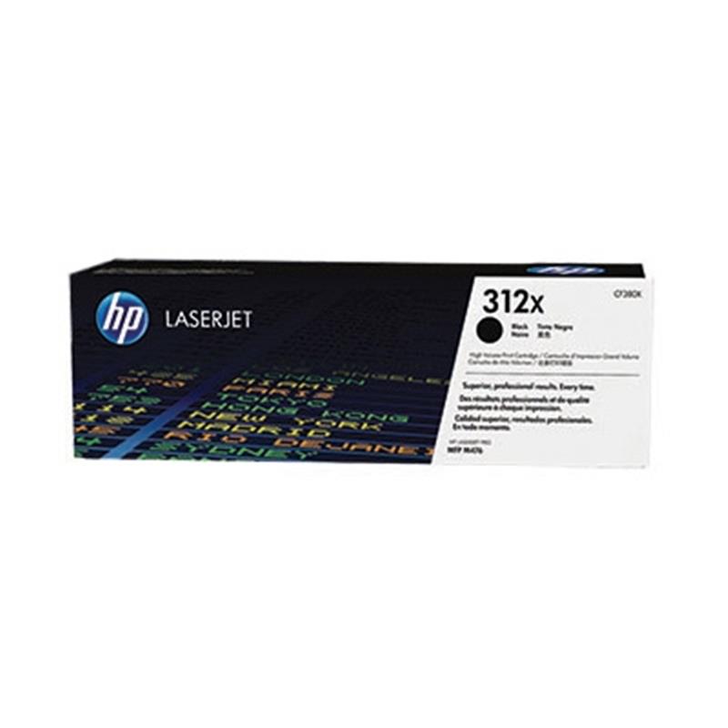 HP 312X Origineel Zwart 1 stuk(s)