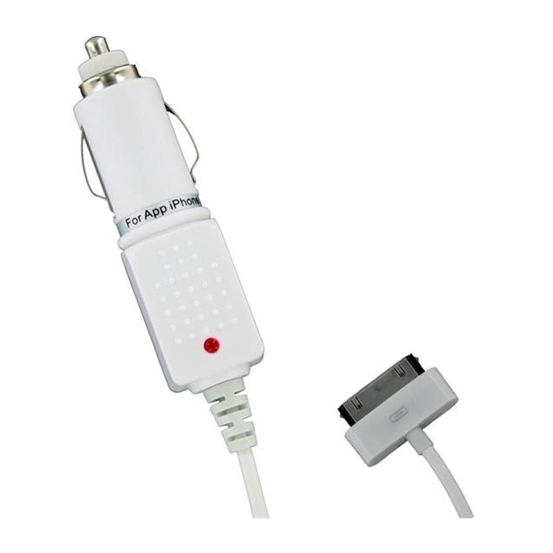 Xccess Car Charger Apple iPhone 2G 3G S 4 1 0A White