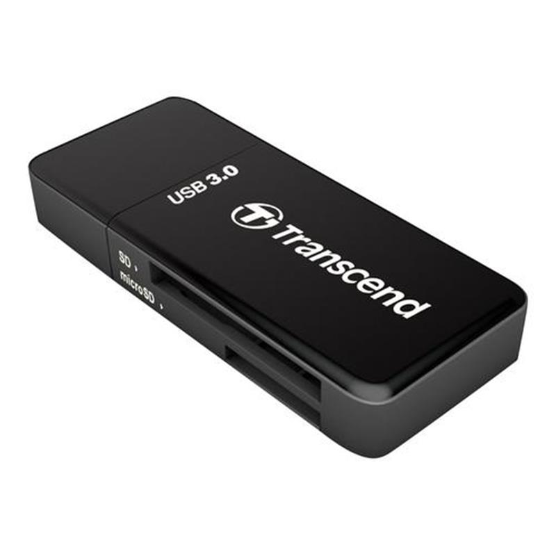 TRANSCEND USB3 0 SD mSD Card Reader Zwar