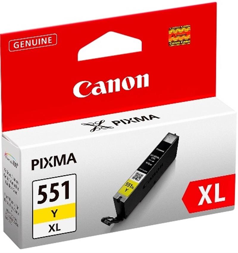 Canon CLI-551XL Y Origineel Geel 1 stuk(s)