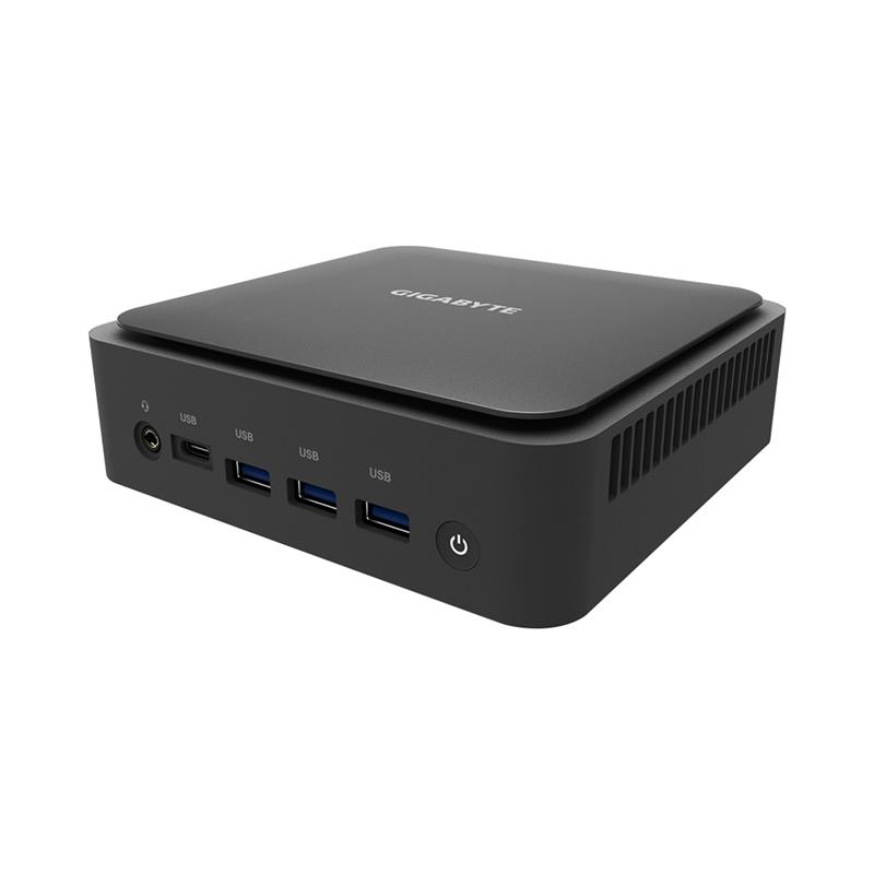 Gigabyte GB-BEI7HS-1260 PC/workstation barebone Zwart Ingebouwde luidsprekers i7-1260P 3,4 GHz