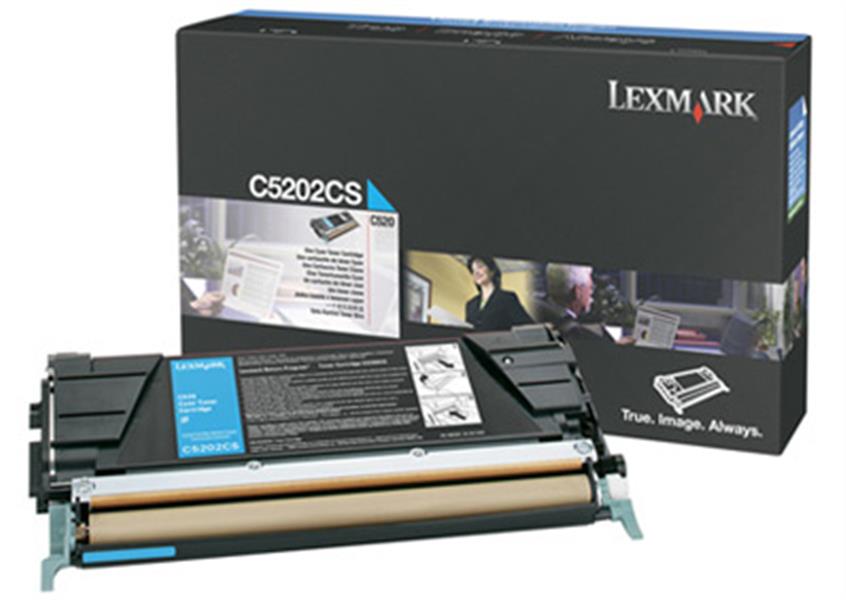 Lexmark C530 1,5K cyaan tonercartridge