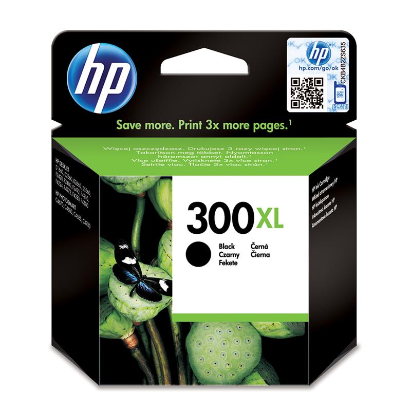 HP 300XL Origineel Zwart 1 stuk(s)