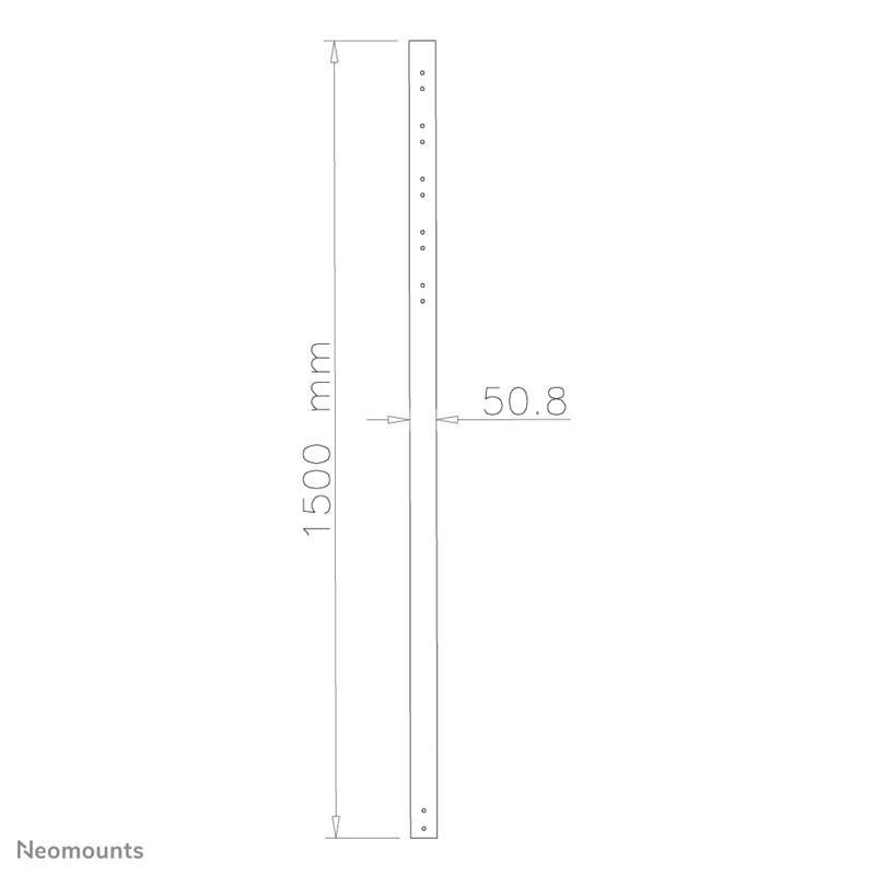 Neomounts verlengbuis plafondsteun