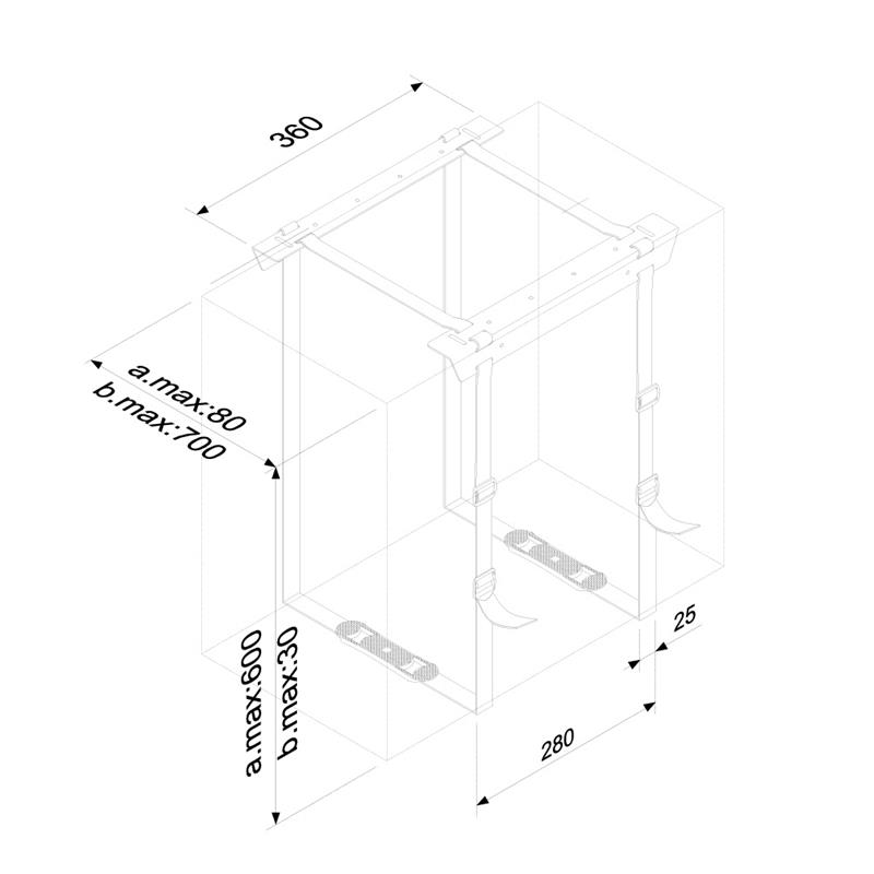 Neomounts cpu houder