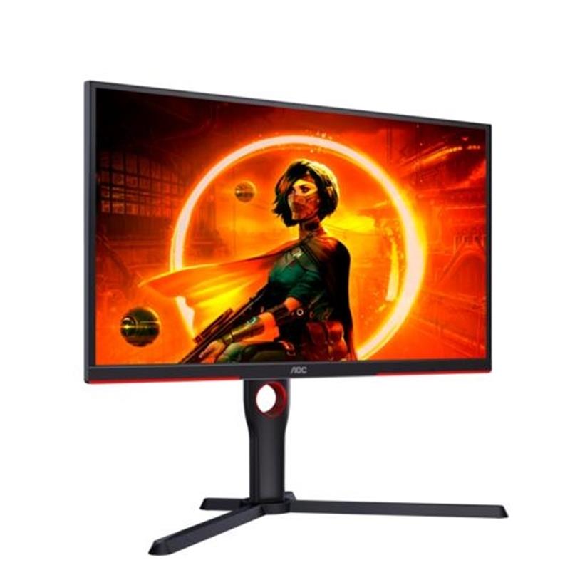 AOC 25G3ZM/BK computer monitor 62,2 cm (24.5) 1920 x 1080 Pixels Full HD Zwart, Rood