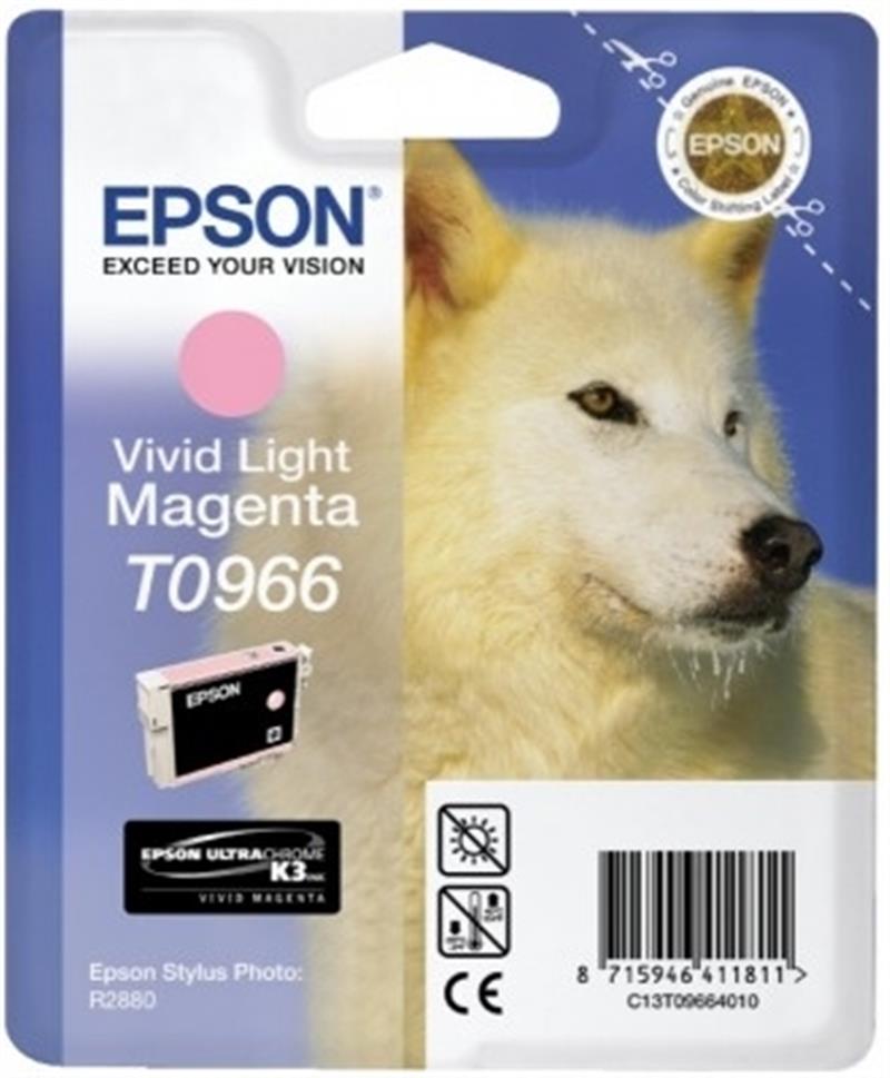 Epson Husky inktpatroon Vivid Light Magenta T0966