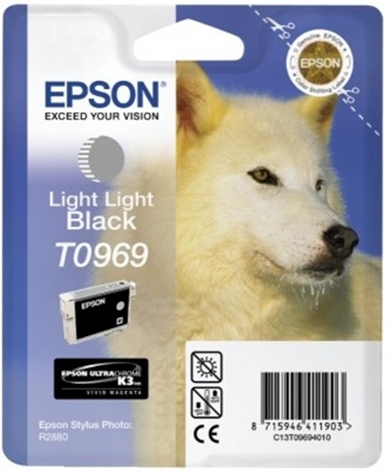 Epson Husky inktpatroon Light Light Black T0969