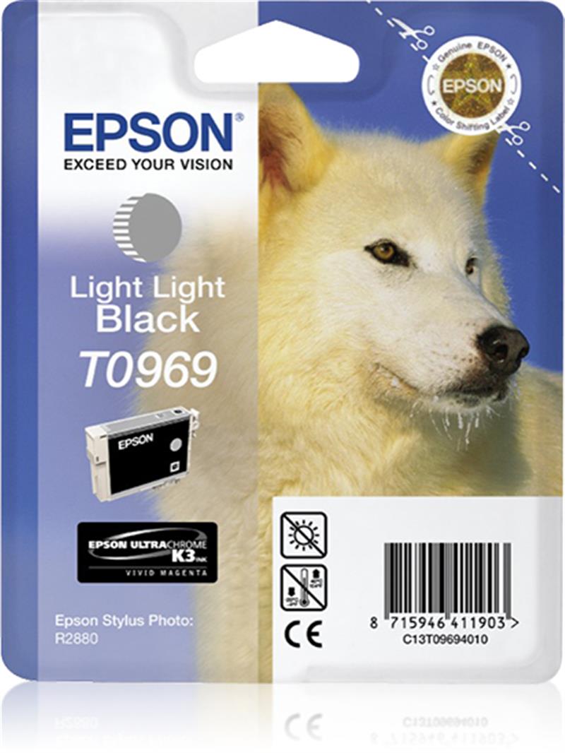 Epson Husky inktpatroon Light Light Black T0969
