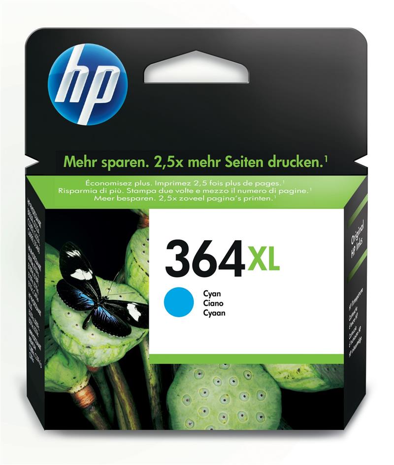 HP 364XL Origineel Cyaan