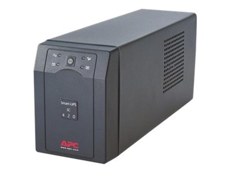 APC Smart-UPS 420VA noodstroomvoeding 4x C13 uitgang, serieel