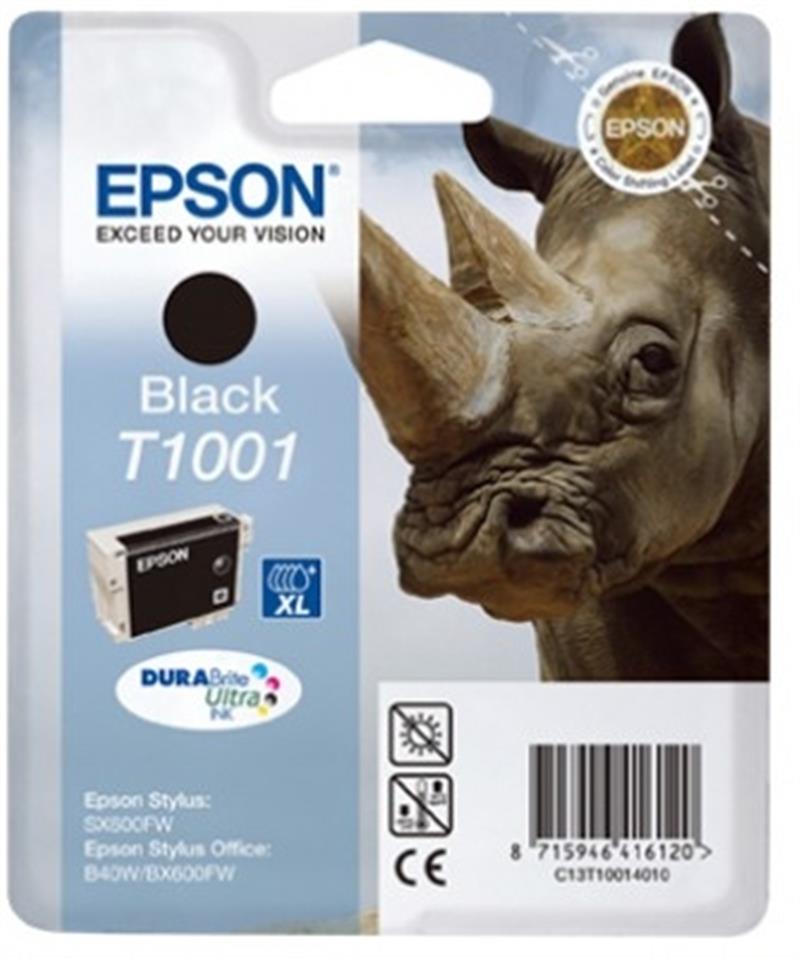 Epson Rhino inktpatroon Black T1001 DURABrite Ultra Ink