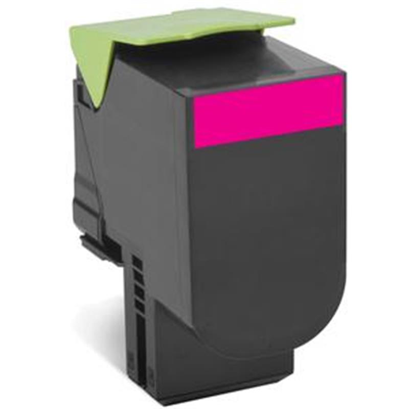 Lexmark 80C2HME tonercartridge Origineel Magenta 1 stuk(s)