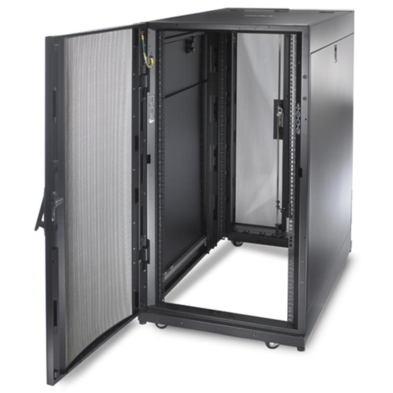 APC NetShelter SX 24U 600mm(b) x 1070mm(d) 19"" IT rack, behuizing met zijkanten