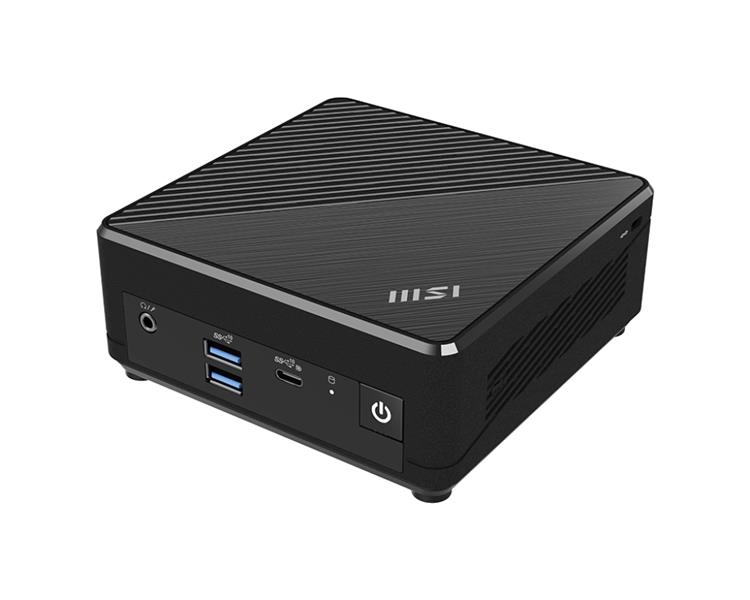 MSI Cubi N ADL-001EU Mini PC Intel® N N200 4 GB DDR4-SDRAM 128 GB SSD Windows 11 Pro Zwart