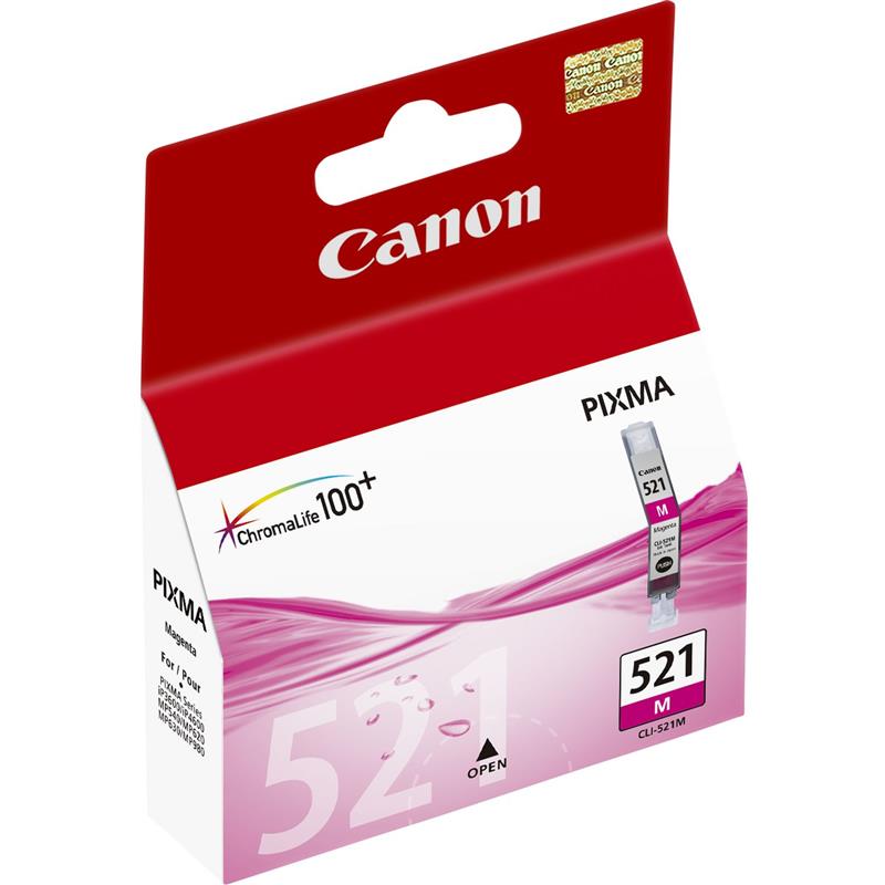 Canon CLI-521 M Origineel Magenta 1 stuk(s)