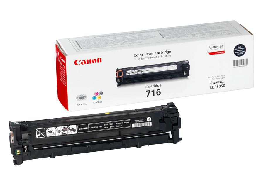Canon Cartridge 716 Black Origineel Zwart 1 stuk(s)