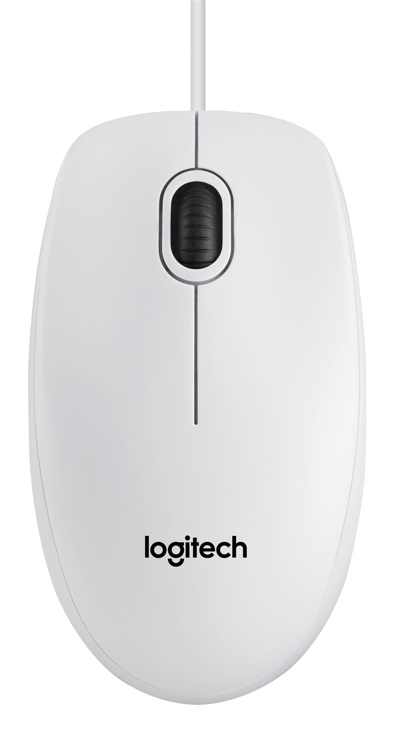 Logitech B100 muis USB Optisch 800 DPI Ambidextrous