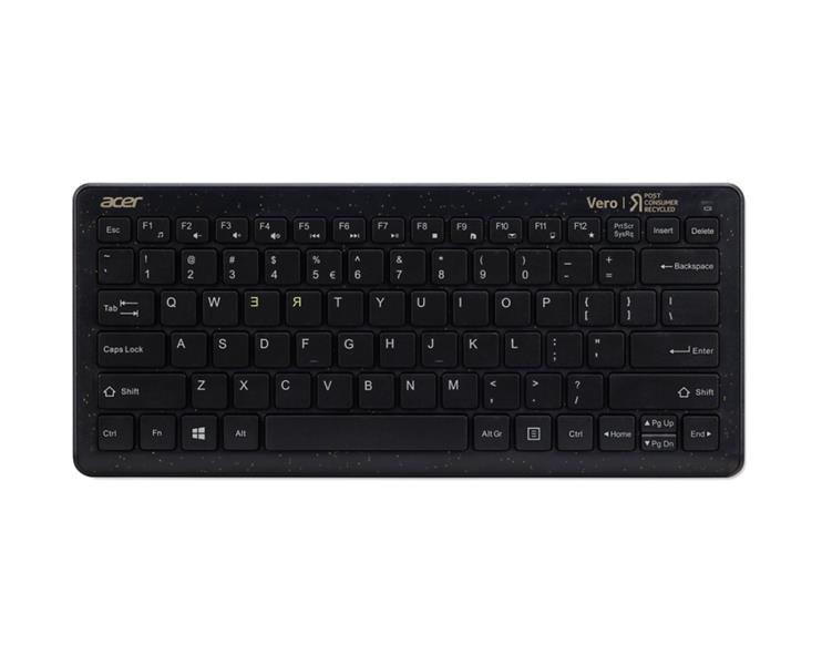 Acer Chrome combo set toetsenbord Inclusief muis RF Draadloos QWERTY Zwart