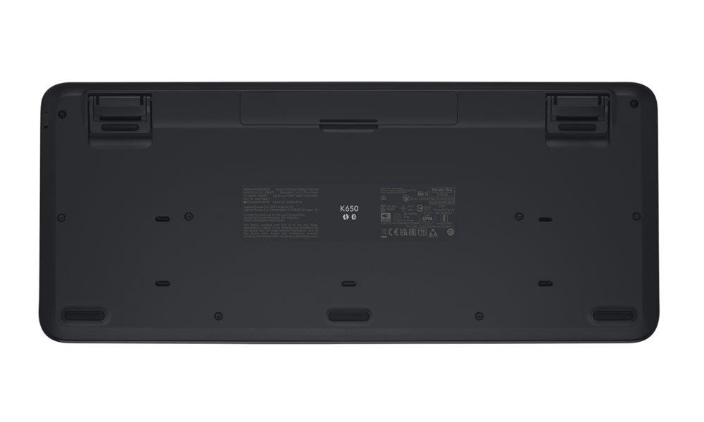 Logitech Signature K650 toetsenbord RF-draadloos + Bluetooth QWERTY US International Grafiet