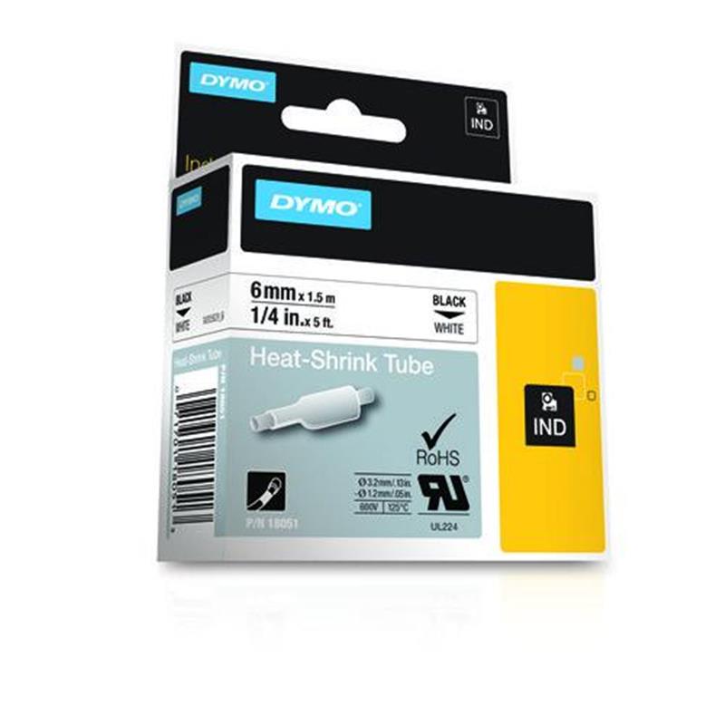 DYMO RhinoPRO Heat shrink tubes labelprinter-tape D1