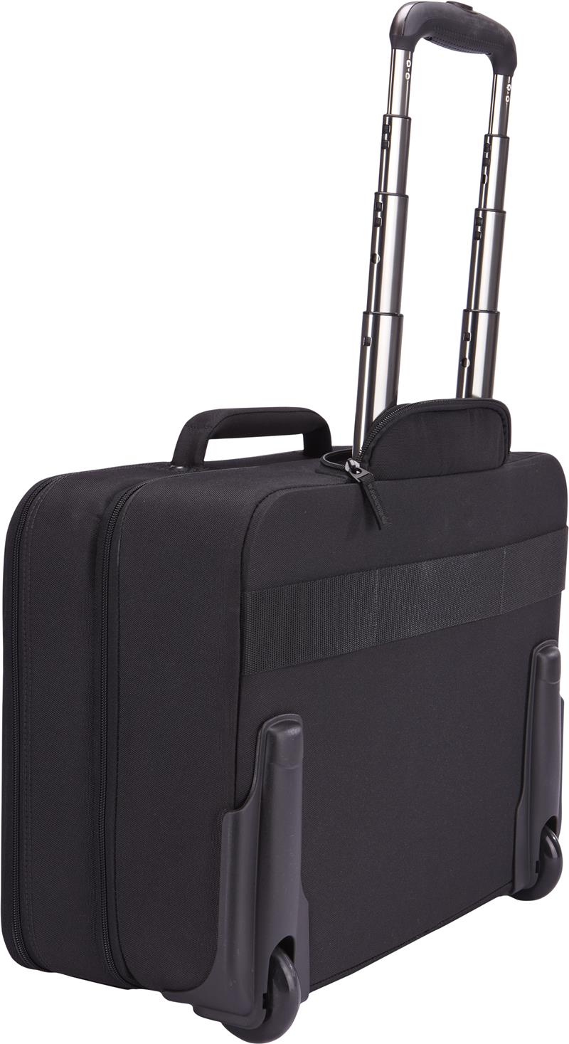 Case Logic Advantage ANR-317 Black notebooktas 43,9 cm (17.3"") Trolleytas Zwart