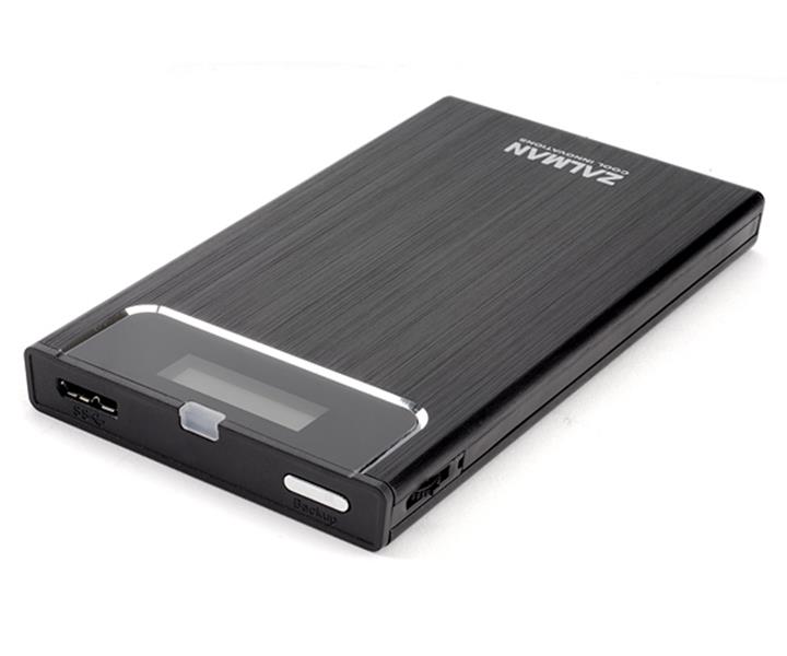Zalman VE350 HDD-/SSD-behuizing Zwart 2.5""