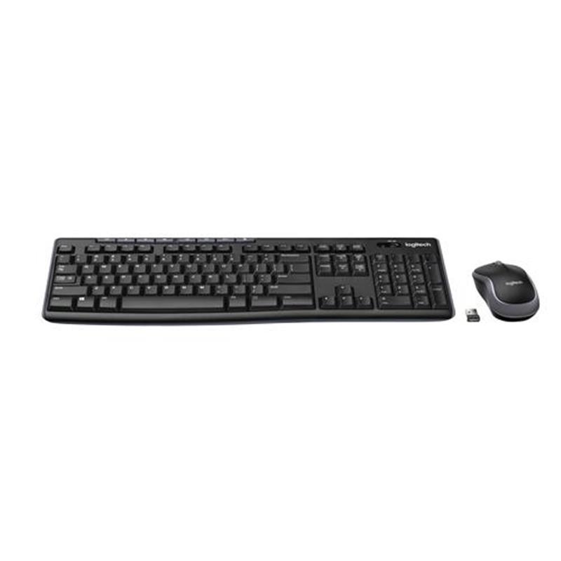 Logitech MK270 toetsenbord RF Draadloos QWERTY Italiaans Zwart