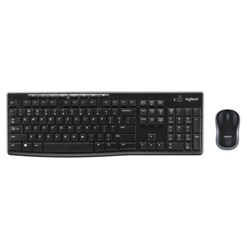 Logitech MK270 toetsenbord RF Draadloos QWERTY Italiaans Zwart