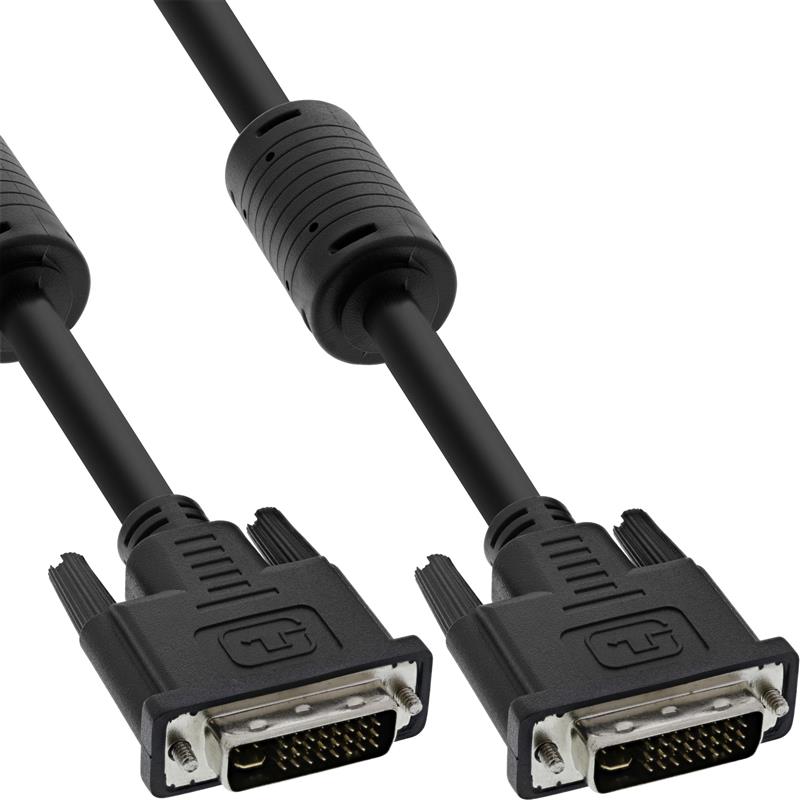 InLine DVI-I kabel 24 5 M M Dual Link 1 8m
