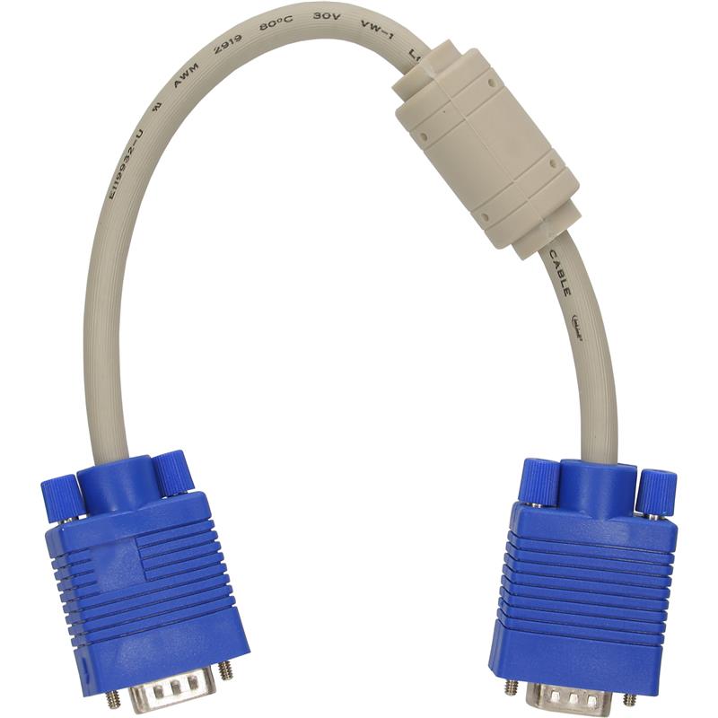 InLine S-VGA kabel beige 15HD M M 0 3m
