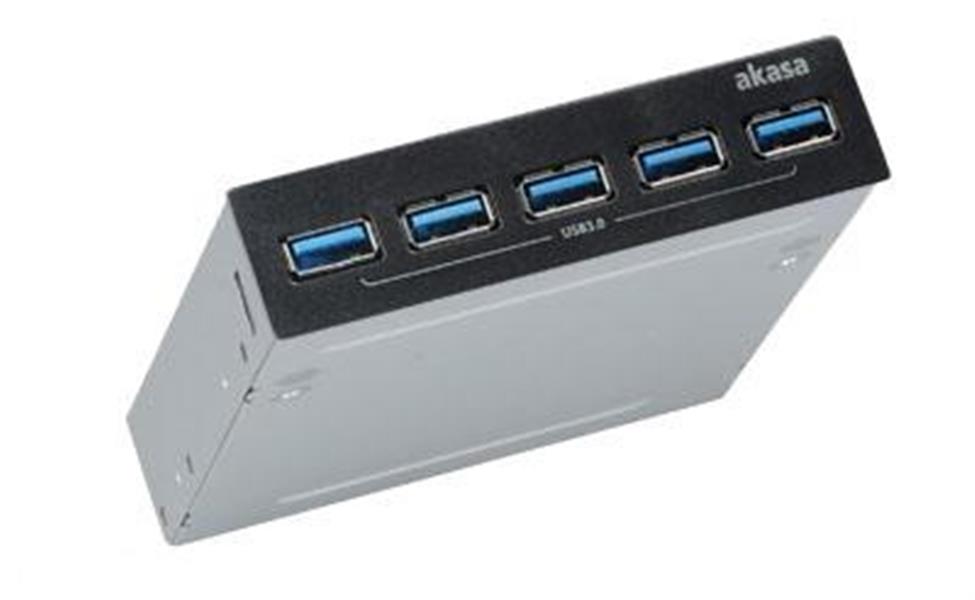 Akasa InterConnect Pro 5S 5 USB 3 0 port 3 5 inch interne hub