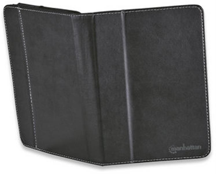 Manhattan 404839 tabletbehuizing 17,8 cm (7"") Folioblad Zwart