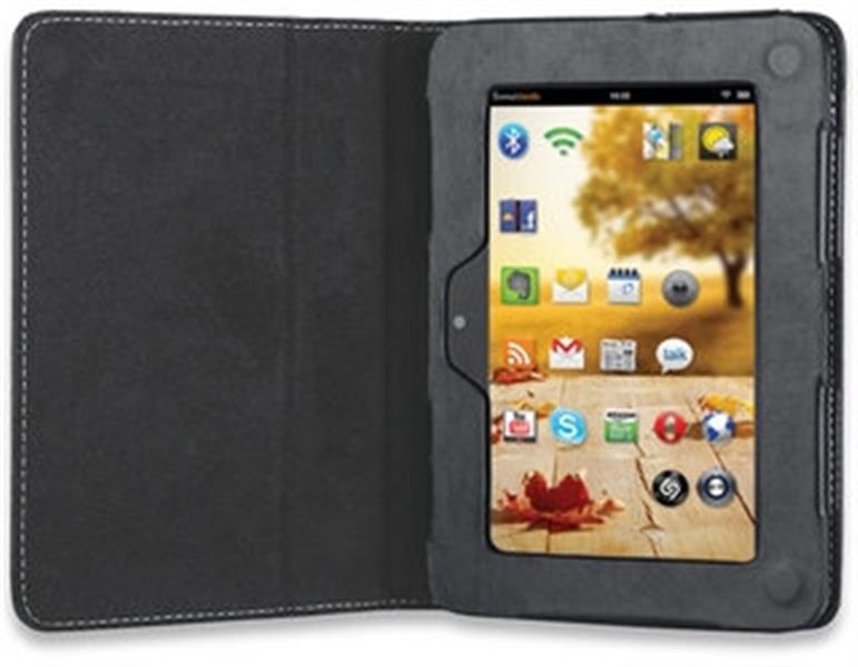 Manhattan 404839 tabletbehuizing 17,8 cm (7"") Folioblad Zwart
