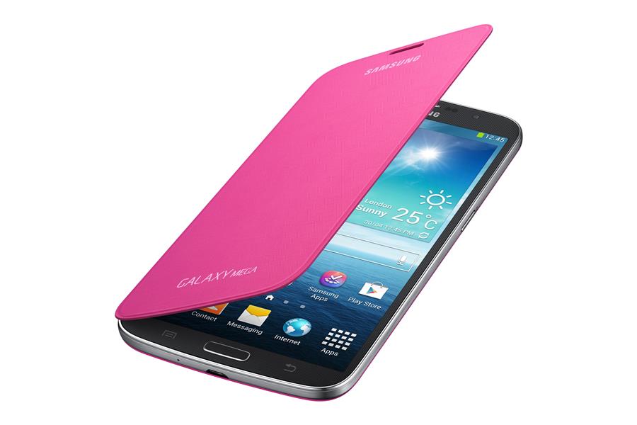  Samsung Flip Cover Galaxy Mega I9200 Pink
