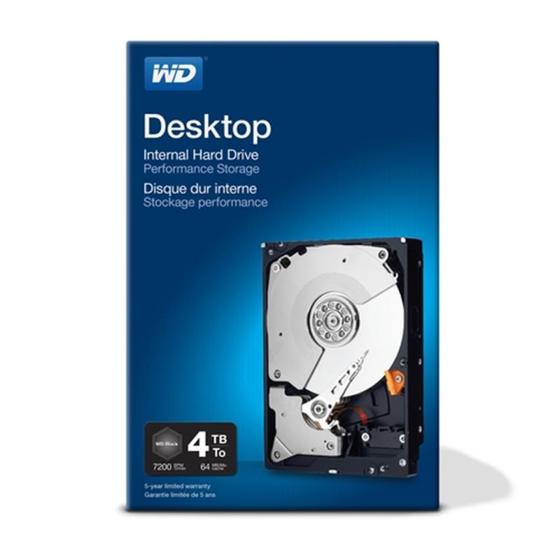 WD Black Desktop HDD 4TB Retail