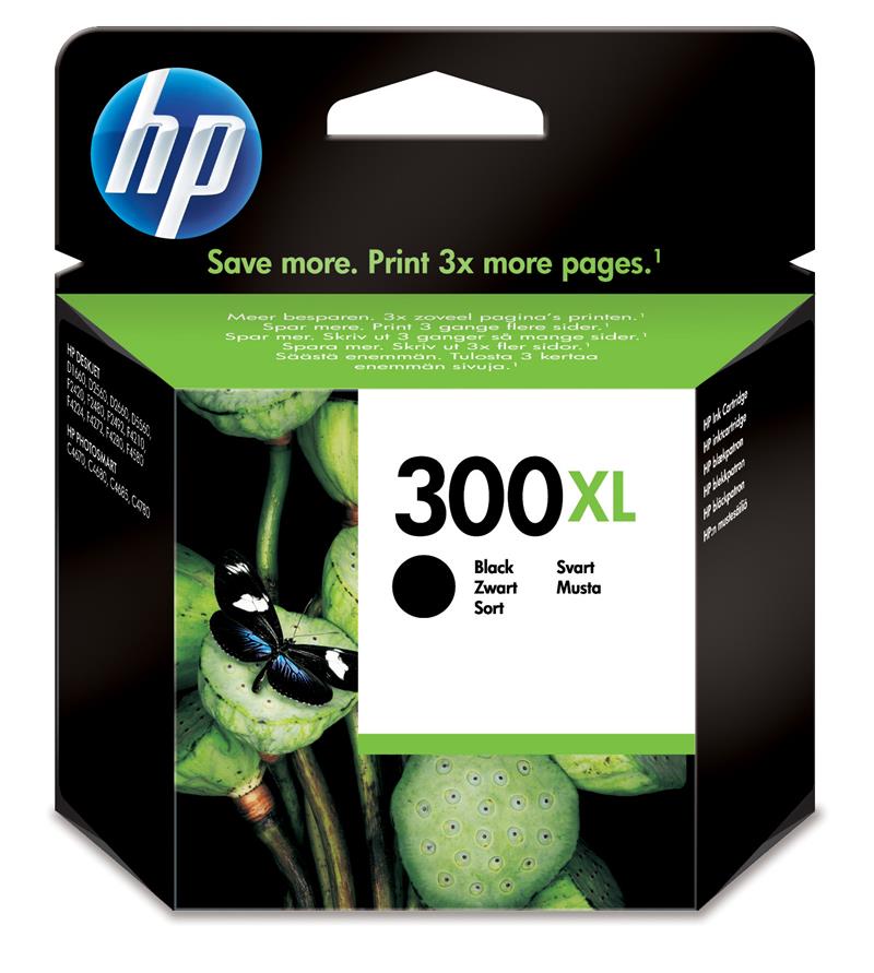 HP 300XL Origineel Zwart 1 stuk(s)