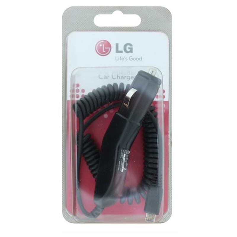 LG CLA-305 oplader voor mobiele apparatuur Zwart Auto