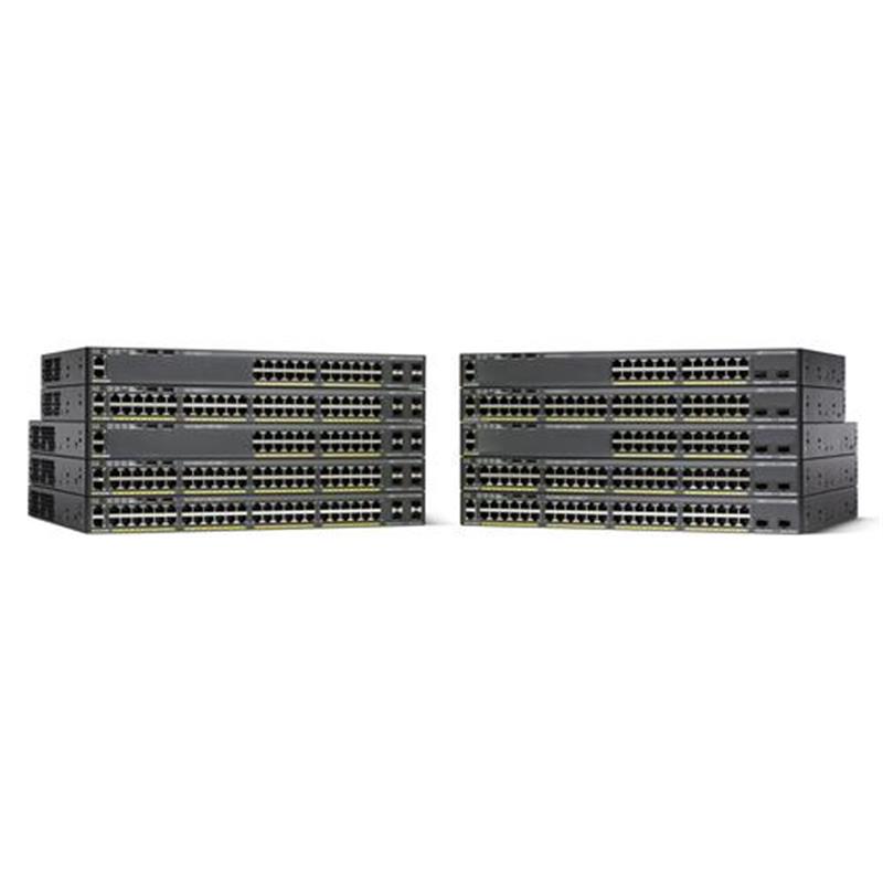 Cisco Small Business WS-C2960X-24TS-L netwerk-switch Managed L2/L3 Gigabit Ethernet (10/100/1000) 1U Zwart